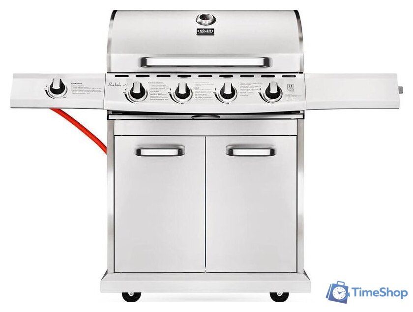 Газовый гриль для дачи Koler Relish v4 (серебристый) - Изображение №1 — Интернет-магазин Time-Shop
