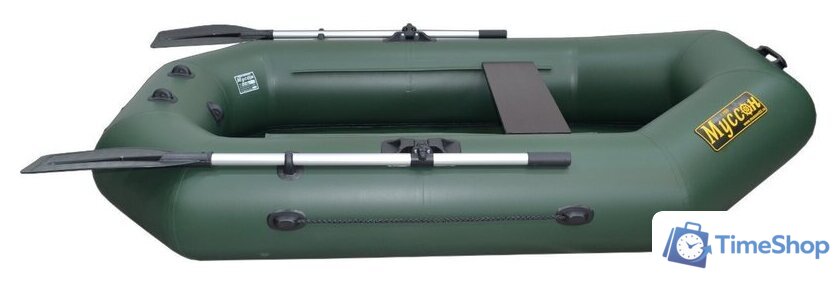 Моторно-гребная лодка Муссон S-230 (зеленый) - Изображение №6 — Интернет-магазин Time-Shop
