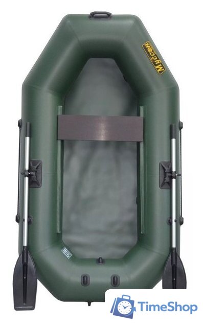 Моторно-гребная лодка Муссон S-230 (зеленый) - Изображение №1 — Интернет-магазин Time-Shop