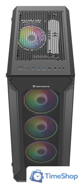 Корпус Genesis Irid 505 V2 ARGB Black NPC-1518 - Изображение №8 — Интернет-магазин Time-Shop