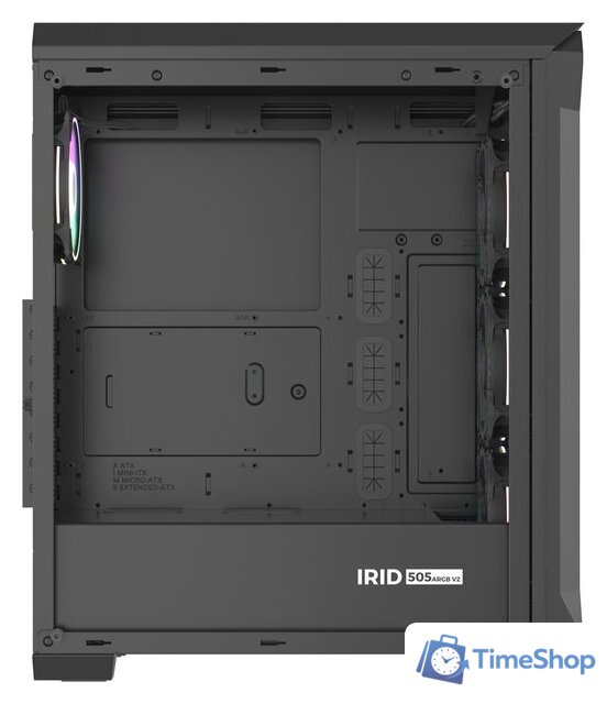 Корпус Genesis Irid 505 V2 ARGB Black NPC-1518 - Изображение №12 — Интернет-магазин Time-Shop
