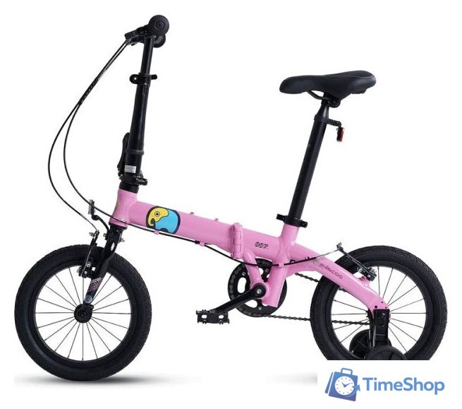 Детский велосипед Maxiscoo S007 Стандарт 2024 (розовый) - Изображение №2 — Интернет-магазин Time-Shop