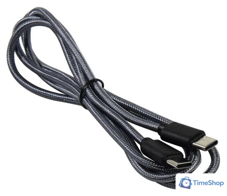 Кабель 5bites TC202-612G USB Type-C - USB Type-C (1.2 м, серый) - Изображение №1 — Интернет-магазин Time-Shop