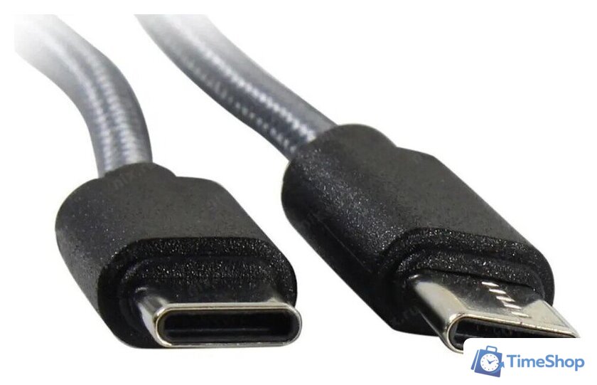 Кабель 5bites TC202-612G USB Type-C - USB Type-C (1.2 м, серый) - Изображение №2 — Интернет-магазин Time-Shop