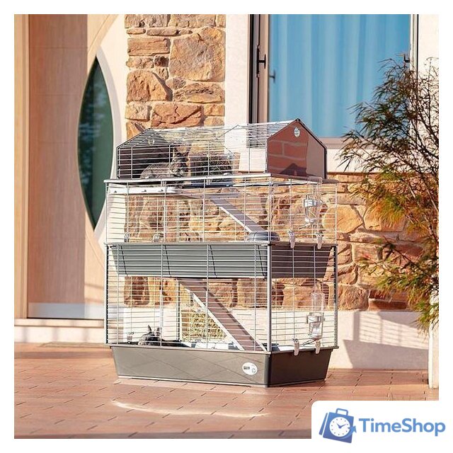Клетка Ferplast Barn 100 Double 57069611 - Изображение №3 — Интернет-магазин Time-Shop