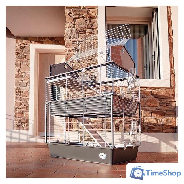 Клетка Ferplast Barn 100 Double 57069611 - Изображение №5 — Интернет-магазин Time-Shop