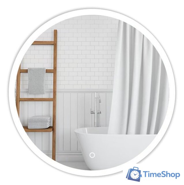  eMZe Зеркало Led Front 80 LED.80.80.FRONT.4K (c подсветкой) - Изображение №1 — Интернет-магазин Time-Shop