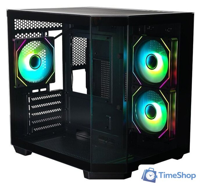 Корпус XASTRA QT400M 3ARGB-C6-AC (черный) - Изображение №3 — Интернет-магазин Time-Shop