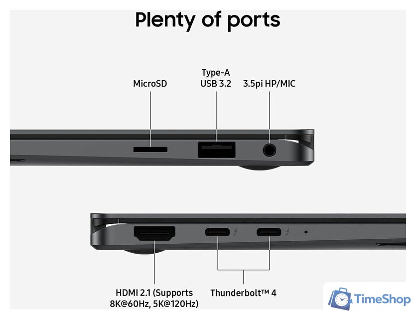 Ноутбук 2-в-1 Samsung Galaxy Book5 Pro 360 16 NP960QHA-KG3IN - Изображение №13 — Интернет-магазин Time-Shop