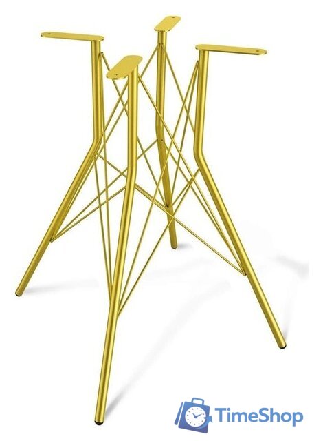 Кухонный стол Sheffilton SHT-TU2-1/ТТ 90 (золото/каменный уголь) - Изображение №7 — Интернет-магазин Time-Shop