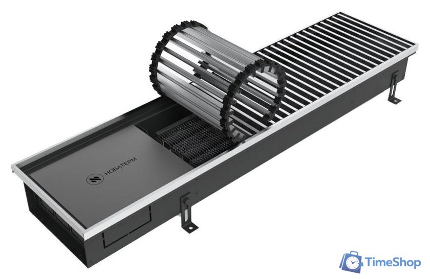 Внутрипольный конвектор Новатерм НТ-В-09/20/310 (алюминий) - Изображение №1 — Интернет-магазин Time-Shop