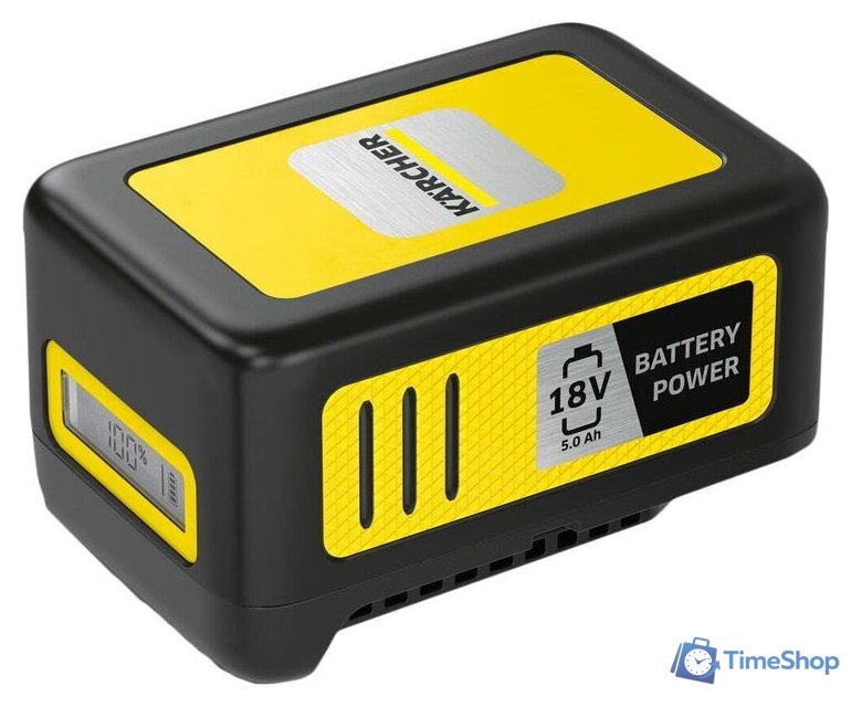 Аккумулятор Karcher Battery Power 18/50 2.445-035.0 (18В/5 Ah) - Изображение №1 — Интернет-магазин Time-Shop