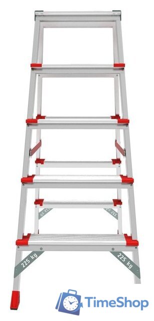 Лестница-стремянка Новая высота NV 3127 (2x5 ступеней) - Изображение №4 — Интернет-магазин Time-Shop