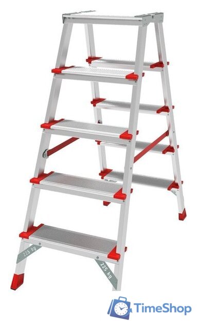 Лестница-стремянка Новая высота NV 3127 (2x5 ступеней) - Изображение №2 — Интернет-магазин Time-Shop