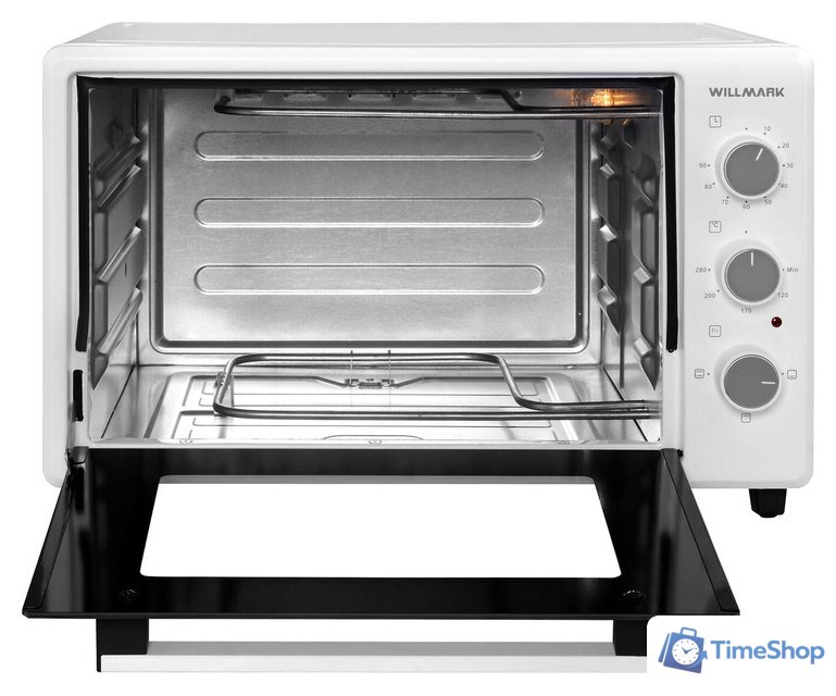 Мини-печь Willmark WOF-405W - Изображение №4 — Интернет-магазин Time-Shop