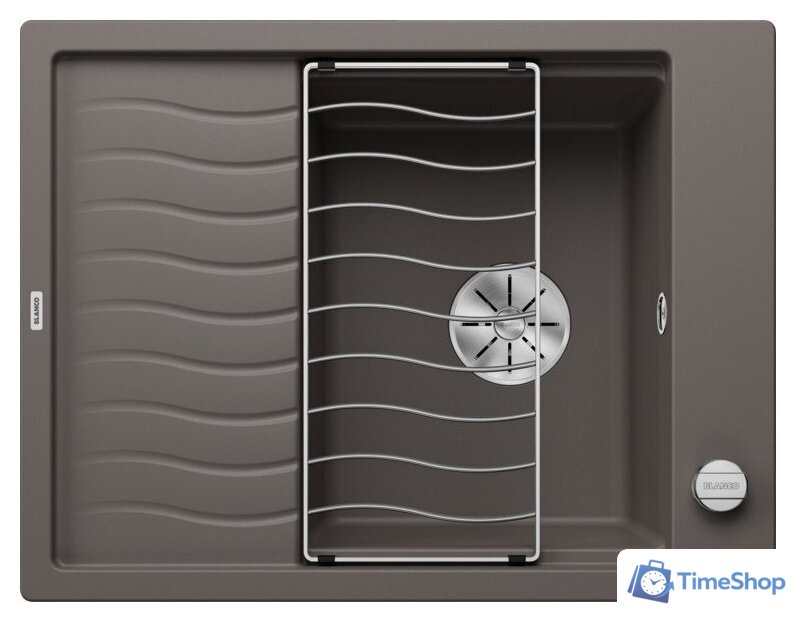 Кухонная мойка Blanco Elon 45 S 527251 (вулканический серый) - Изображение №1 — Интернет-магазин Time-Shop