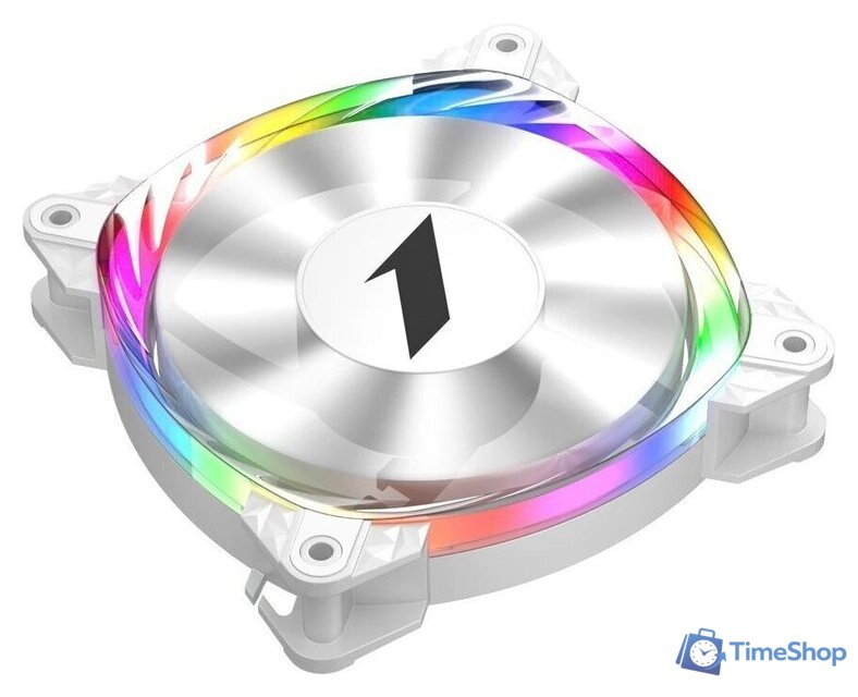 Вентилятор для корпуса 1stPlayer FS7 ARGB (белый) - Изображение №4 — Интернет-магазин Time-Shop