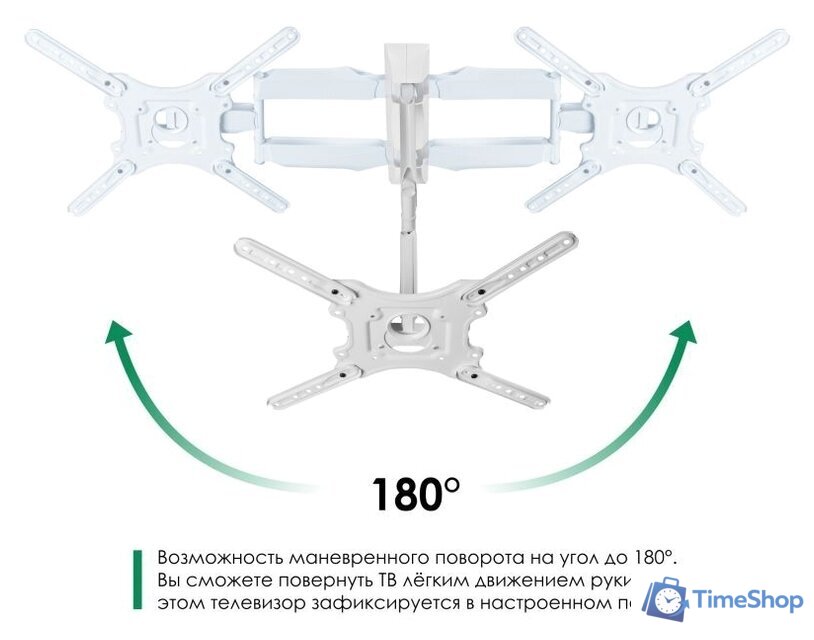 Кронштейн для телевизора Onkron M4 (белый) - Изображение №7 — Интернет-магазин Time-Shop