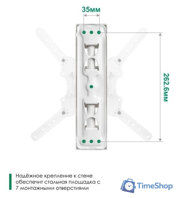 Кронштейн для телевизора Onkron M4 (белый) - Изображение №8 — Интернет-магазин Time-Shop