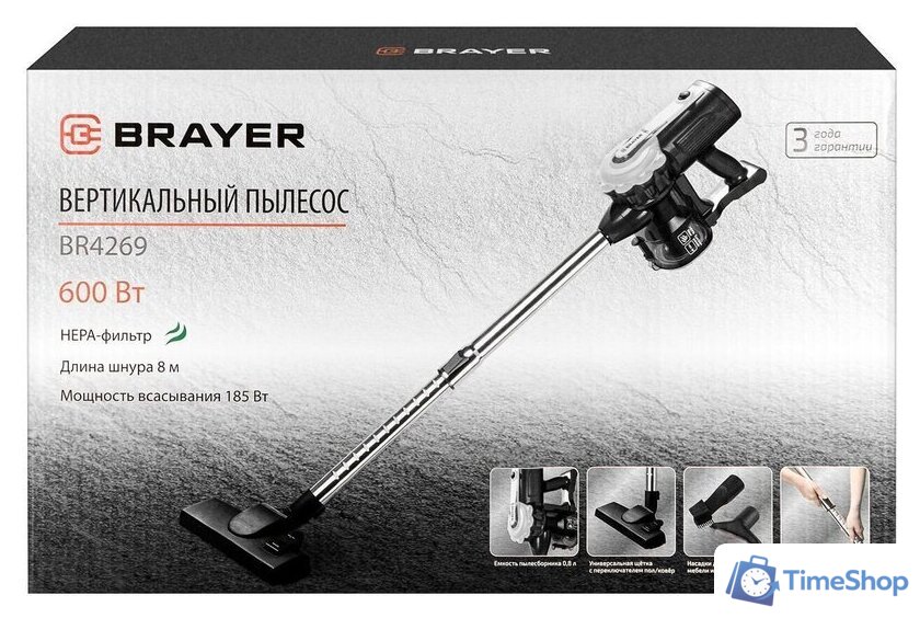 Пылесос Brayer BR4269 - Изображение №14 — Интернет-магазин Time-Shop