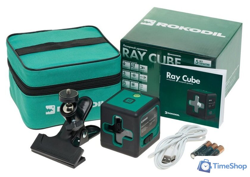Лазерный нивелир Rokodil Ray Cube 1048918 - Изображение №14 — Интернет-магазин Time-Shop