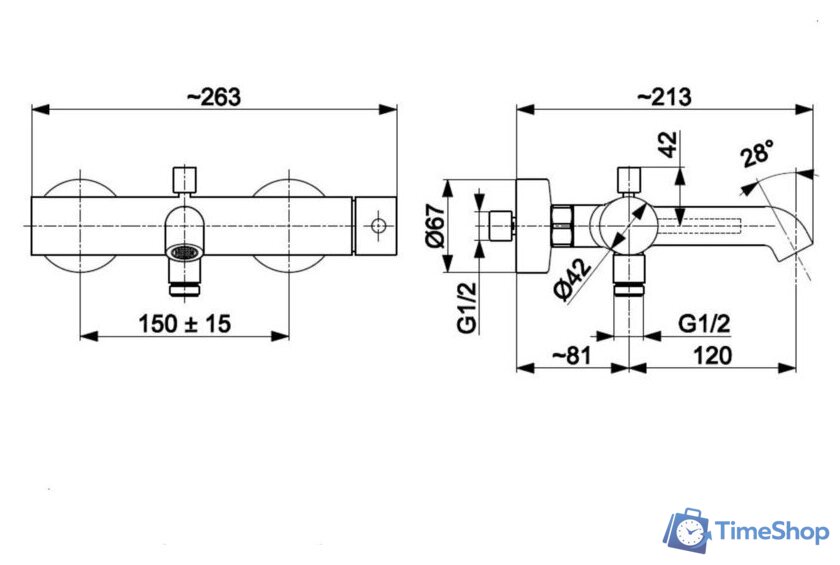 Смеситель Armatura Moza New 5034-020-00 - Изображение №3 — Интернет-магазин Time-Shop