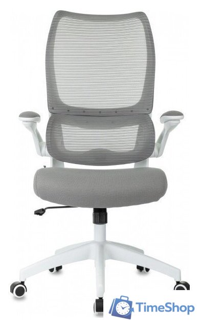 Офисное кресло Бюрократ Sigma WH 1 (серый) - Изображение №2 — Интернет-магазин Time-Shop