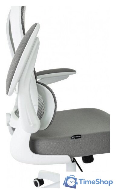 Офисное кресло Бюрократ Sigma WH 1 (серый) - Изображение №11 — Интернет-магазин Time-Shop