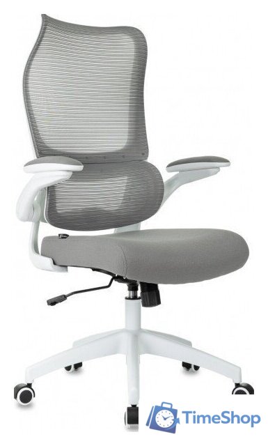 Офисное кресло Бюрократ Sigma WH 1 (серый) - Изображение №1 — Интернет-магазин Time-Shop