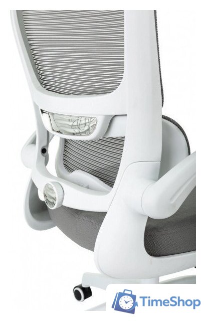 Офисное кресло Бюрократ Sigma WH 1 (серый) - Изображение №10 — Интернет-магазин Time-Shop