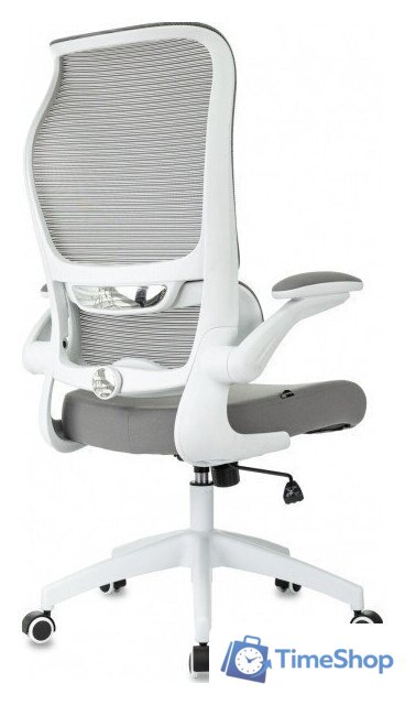 Офисное кресло Бюрократ Sigma WH 1 (серый) - Изображение №5 — Интернет-магазин Time-Shop