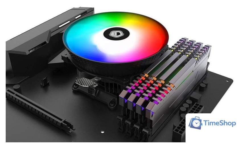 Кулер для процессора ID-Cooling DK-03 RAINBOW - Изображение №8 — Интернет-магазин Time-Shop