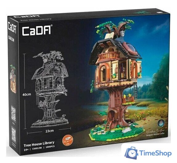 Конструктор CaDa Библиотека на дереве C66013W - Изображение №1 — Интернет-магазин Time-Shop
