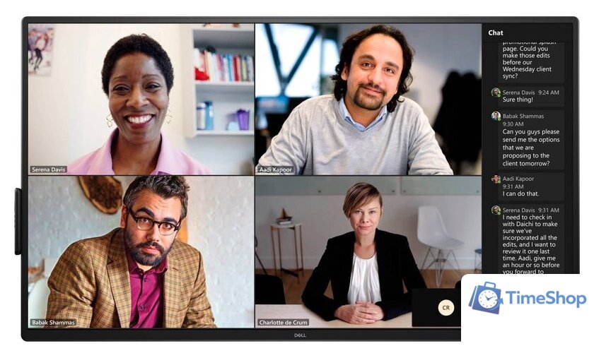 Информационная панель Dell P5525QC - Изображение №1 — Интернет-магазин Time-Shop