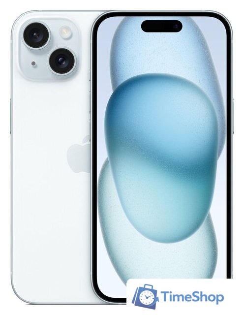 Телефон Apple iPhone 15 256GB (голубой) - Изображение №1 — Интернет-магазин Time-Shop