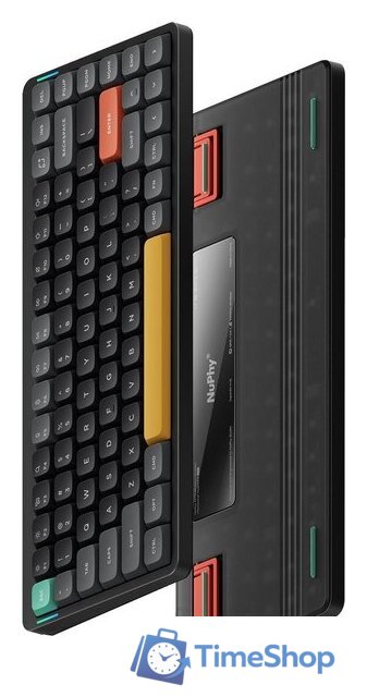 Клавиатура NuPhy Air75 V2 Basalt Black (NuPhy Low Profile Wisteria, нет кириллицы) - Изображение №3 — Интернет-магазин Time-Shop