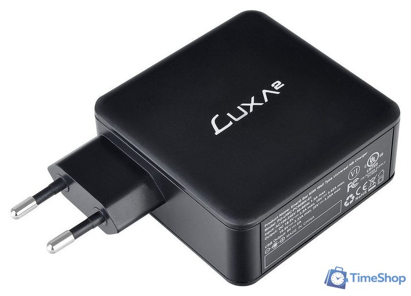 Сетевое зарядное LUXA2 EnerG Bar 65W PO-UWC-PC65BK-01 - Изображение №5 — Интернет-магазин Time-Shop