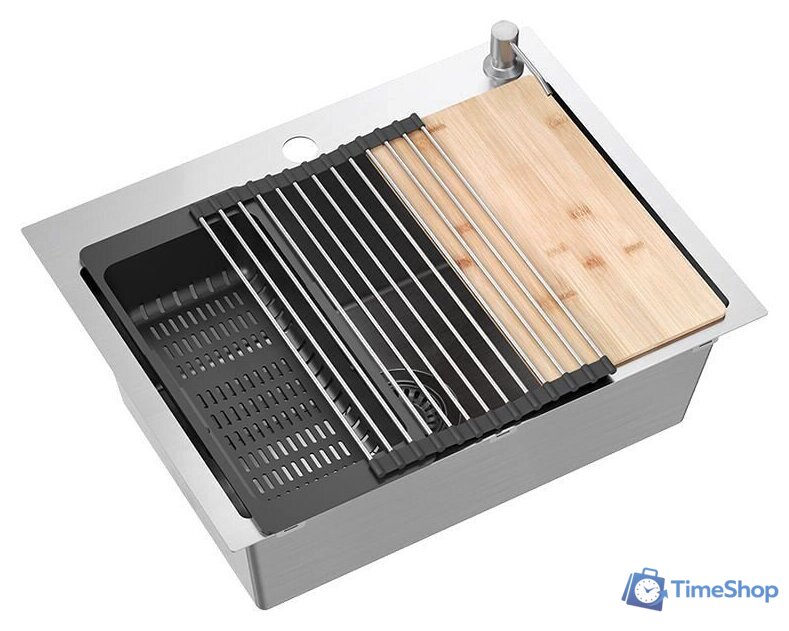 Кухонная мойка Quadron ZH5845BS - Изображение №1 — Интернет-магазин Time-Shop