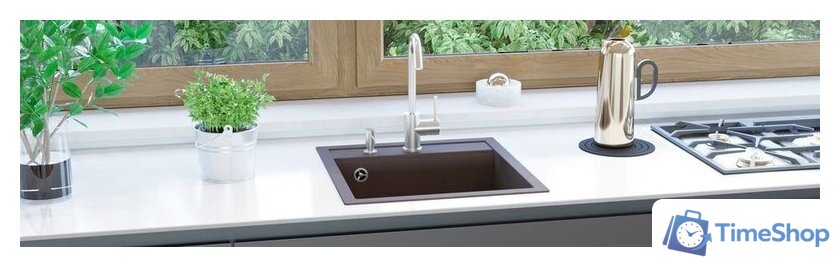 Кухонная мойка Aquasanita Tesa SQT100W (alumetallic 202) - Изображение №16 — Интернет-магазин Time-Shop