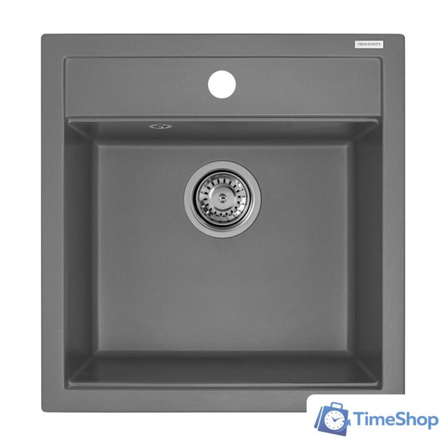 Кухонная мойка Aquasanita Tesa SQT100W (alumetallic 202) - Изображение №1 — Интернет-магазин Time-Shop