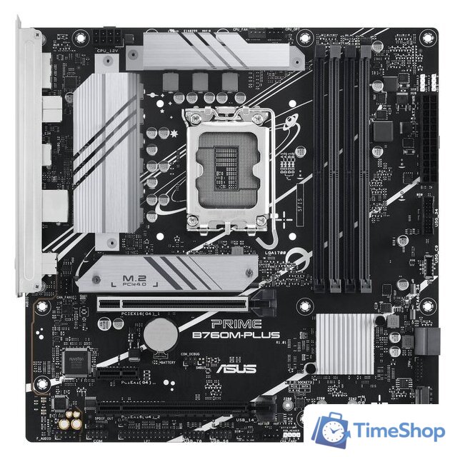 Материнская плата ASUS Prime B760M-PLUS - Изображение №1 — Интернет-магазин Time-Shop
