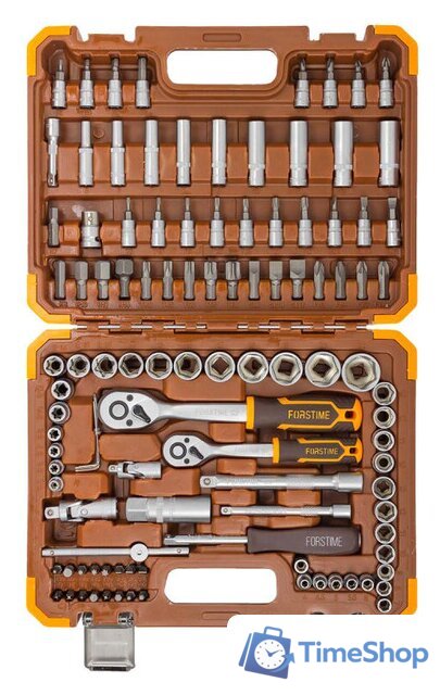 Универсальный набор инструментов Forstime FT-41082-5DS-м (108 предметов) - Изображение №1 — Интернет-магазин Time-Shop
