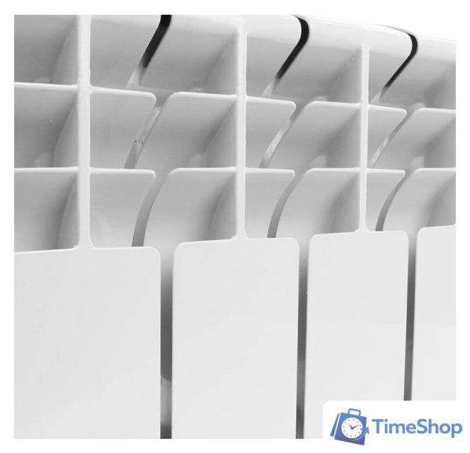 Биметаллический радиатор Rommer Plus Bm 200 (5 секций) - Изображение №2 — Интернет-магазин Time-Shop