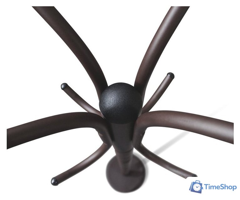 Вешалка для одежды Sheffilton SHT-CR14 963662 (коричневый муар/черный) - Изображение №5 — Интернет-магазин Time-Shop