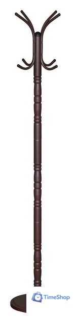 Вешалка для одежды Sheffilton SHT-CR14 963662 (коричневый муар/черный) - Изображение №1 — Интернет-магазин Time-Shop