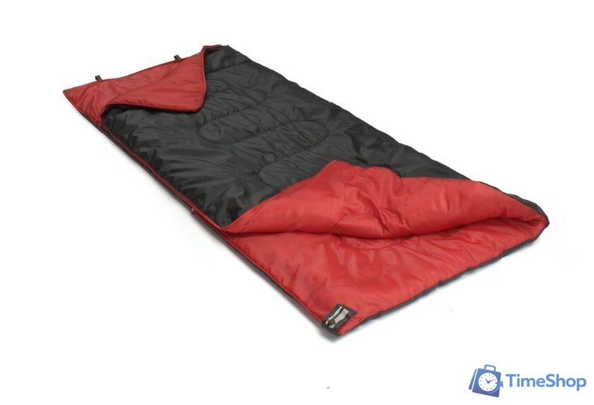 Спальный мешок High Peak Ranger 20038 (антрацит/красный) - Изображение №2 — Интернет-магазин Time-Shop