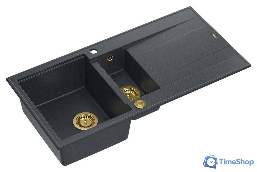 Кухонная мойка Quadron HQE510050U8_PVDG1_P2O - Изображение №1 — Интернет-магазин Time-Shop