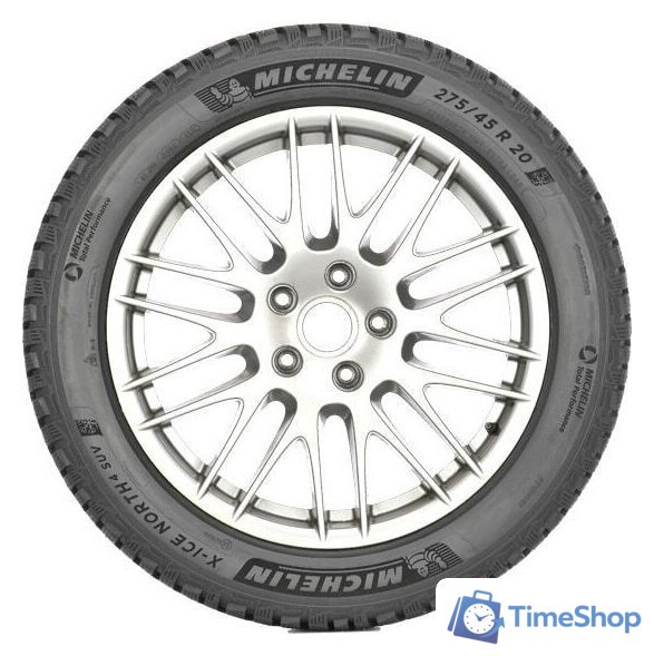Зимние шины Michelin X-Ice North 4 SUV 285/45R20 112T (шипы) - Изображение №2 — Интернет-магазин Time-Shop