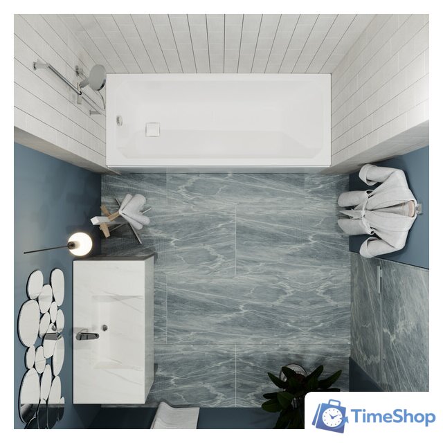 Ванна Triton Прага 180x80 (с ножками) - Изображение №6 — Интернет-магазин Time-Shop