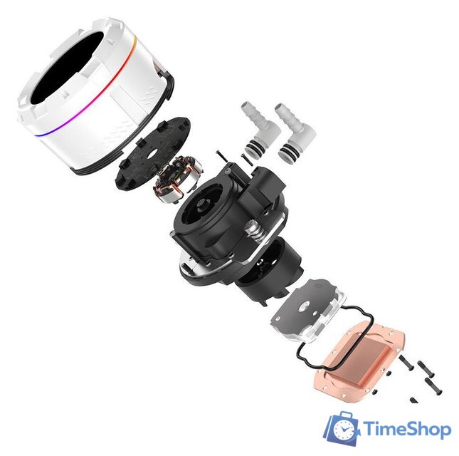 Система жидкостного охлаждения для процессора ID-Cooling SL360 White - Изображение №7 — Интернет-магазин Time-Shop